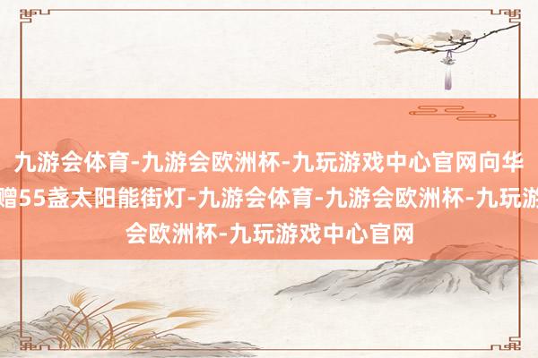 九游会体育-九游会欧洲杯-九玩游戏中心官网向华石镇政府捐赠55盏太阳能街灯-九游会体育-九游会欧洲杯-九玩游戏中心官网