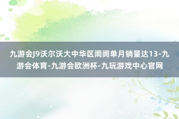 九游会J9沃尔沃大中华区阛阓单月销量达13-九游会体育-九游会欧洲杯-九玩游戏中心官网
